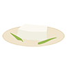 Tofu ｜ Cold tofu ――Clip art ｜ Illustration ｜ Free material
