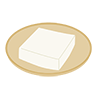 Tofu ｜ Cold tofu ――Clip art ｜ Illustration ｜ Free material