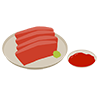 Sashimi-Clip Art ｜ Illustration ｜ Free Material