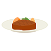 Steak ｜ Meat-Clip Art ｜ Illustration ｜ Free Material