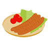 Wiener ｜ Frankfurt --Clip Art ｜ Illustration ｜ Free Material