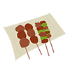 Yakitori --Clip Art ｜ Illustration ｜ Free Material