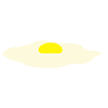 Fried egg-Clip art ｜ Illustration ｜ Free material