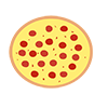 Pizza-Clip Art | Illustrations | Free Material