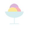 Ice cream --Clip art ｜ Illustration ｜ Free material