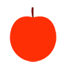 Apple ｜ Apple-Clip Art ｜ Illustration ｜ Free Material