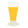 Draft beer --Clip art ｜ Illustration ｜ Free material