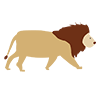 Lion --Clip Art ｜ Illustration ｜ Free Material