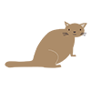 猫｜ネコ - クリップアート｜イラスト｜フリー素材