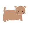 猫｜ネコ - クリップアート｜イラスト｜フリー素材