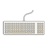 キーボード｜Keyboard - クリップアート｜イラスト｜フリー素材