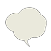 Speech balloons | Manga-Clip art | Illustrations | Free material