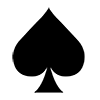 Spade ｜ spade --Clip art ｜ Illustration ｜ Free material