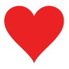 Heart ｜ heart --Clip art ｜ Illustration ｜ Free material