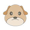 Dog / Dog ｜ Dog-Clip Art ｜ Illustration ｜ Free Material