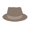Hat ｜ Boushi-Clip Art ｜ Illustration ｜ Free Material