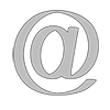 At sign ｜ Email-Clip art ｜ Illustration ｜ Free material