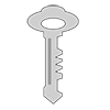 Key ｜ Key-Clip Art ｜ Illustration ｜ Free Material