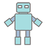 Toys ｜ Robots-Clip Art ｜ Illustrations ｜ Free Materials