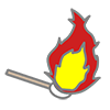 Match-Clip Art ｜ Illustration ｜ Free Material