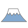Mt. Fuji ｜ Mountain --Clip art ｜ Illustration ｜ Free material