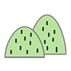 Mountain ｜ Mountain ―― Clip art ｜ Illustration ｜ Free material