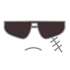 Sunglasses ｜ Strong face --Clip art ｜ Illustration ｜ Free material