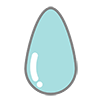 Water Drops ｜ Water-Clip Art ｜ Illustrations ｜ Free Material