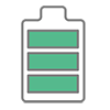 Charging ｜ Remaining amount --Clip art ｜ Illustration ｜ Free material