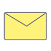 Email ｜ Letter-Clip Art ｜ Illustration ｜ Free Material