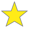 Star ｜ Star-Clip Art ｜ Illustration ｜ Free Material