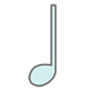 Musical Note-Clip Art ｜ Illustration ｜ Free Material