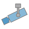 Surveillance camera ｜ Security-Clip art ｜ Illustration ｜ Free material