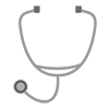 Stethoscope ｜ Hospital-Clip Art ｜ Illustration ｜ Free Material