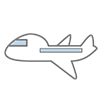 飛行機｜旅客機 - クリップアート｜イラスト｜フリー素材