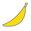 Banana-Clip Art ｜ Illustration ｜ Free Material