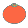 Mandarin ｜ Orange-Clip art ｜ Illustration ｜ Free material