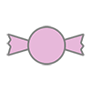 Candy ｜ Ame-Clip art ｜ Illustration ｜ Free material