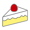 Shortcake ｜ Strawberry --Clip Art ｜ Illustration ｜ Free Material