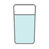 Cup ｜ Water-Clip Art ｜ Illustration ｜ Free Material