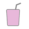 Juice ｜ Straws-Clip Art ｜ Illustrations ｜ Free Material