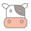 Cow | Animal-Clip Art | Illustration | Free Material