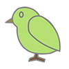 Bird-Clip Art ｜ Illustration ｜ Free Material