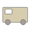 Car ｜ Light car ――Clip art ｜ Illustration ｜ Free material