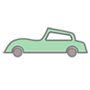 Car ｜ Car-Clip Art ｜ Illustration ｜ Free Material