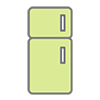 Refrigerator --Clip Art ｜ Illustration ｜ Free Material