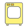 Washing machine ｜ Dryer ――Clip art ｜ Illustration ｜ Free material