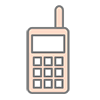 Mobile Phone --Clip Art ｜ Illustration ｜ Free Material