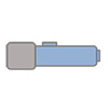 Flashlight-Clip Art ｜ Illustration ｜ Free Material