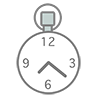 Stopwatch --Clip Art ｜ Illustration ｜ Free Material